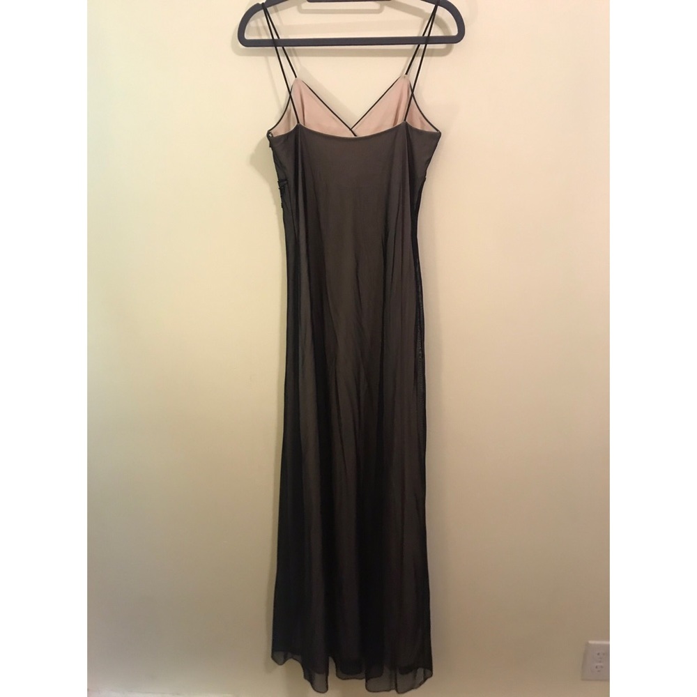 Long black sheer dress - Picture 4 of 4